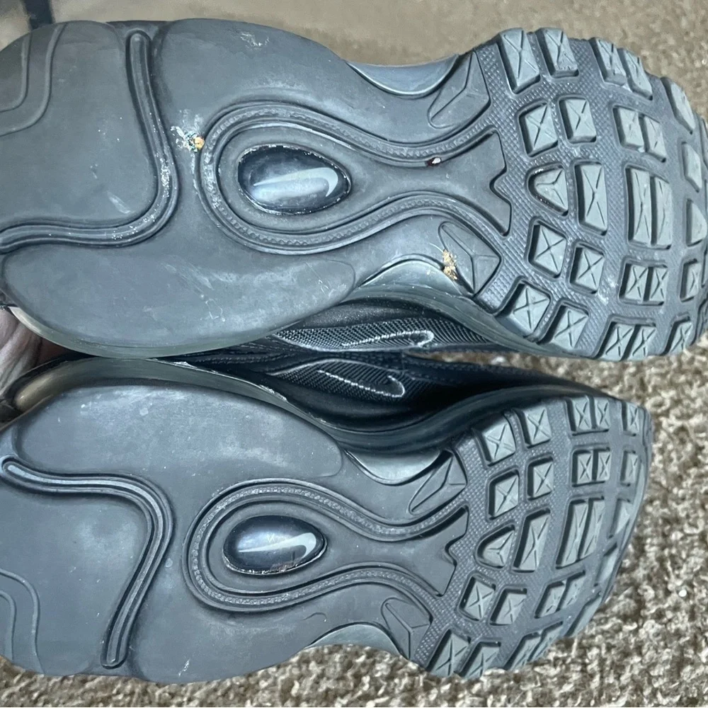 Women’s nike air max 97s size 6.5, black on black
